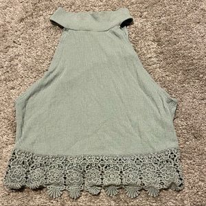 Pac Sun lace crop top- XSMALL